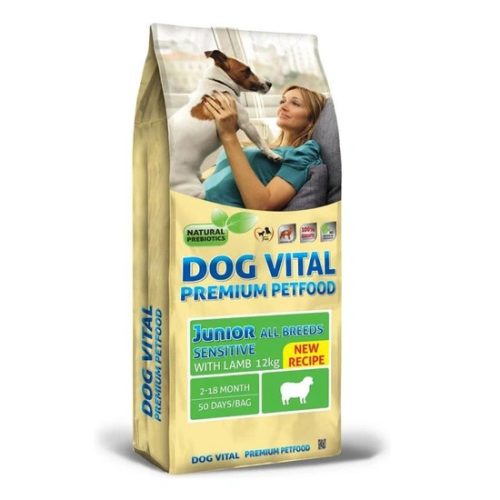 Dog Vital Junior Sensitive All Breeds Lamb 12kg