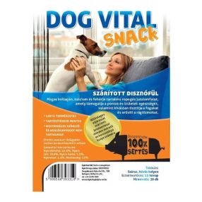 Dog Vital Disznófül 30db/karton