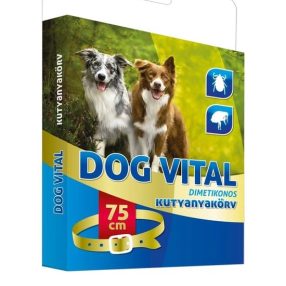 Dog Vital Dimetikonos Kutyanyakörv Fekete