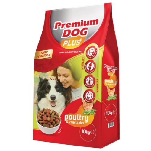 Premium Dog PLUS Száraz Poultry&Vegetable 10kg