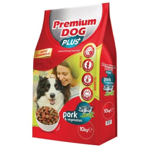 Premium Dog PLUS száraz Pork&Vegetable 10kg