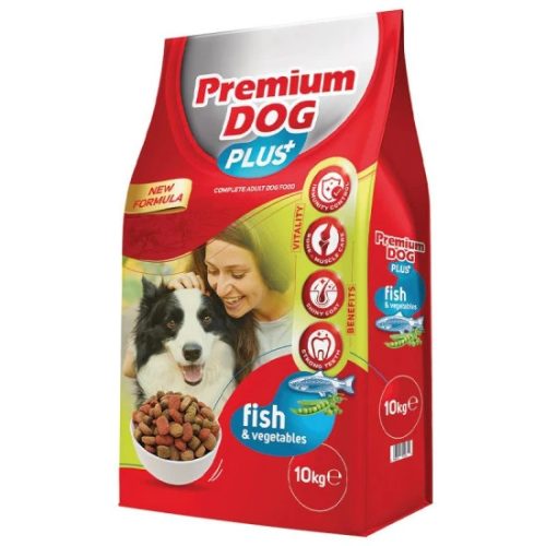 Premium Dog PLUS Száraz Fish&Vegetable 10kg