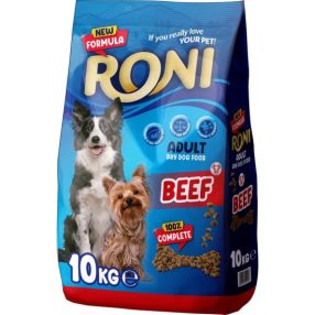 Roni Dog száraz kutyatáp marha 10kg