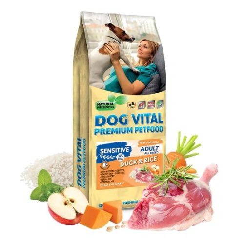 Dog Vital Sensitive Adult Duck&Rice All breeds 12kg