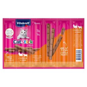 Vitakraft Cat Stick® MINI pulyka & bárány 6x6g