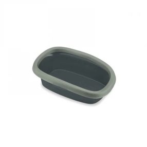   Sprint Macska WC Green Line 43x31x14cm Sötétszürke/szürke