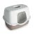 Trés Chic Fedeles Macska Wc 56x39x39cm Fehér/Világosszürke