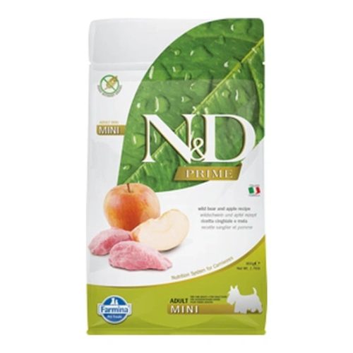 N&D Prime Dog vaddisznó&alma adult mini 800g