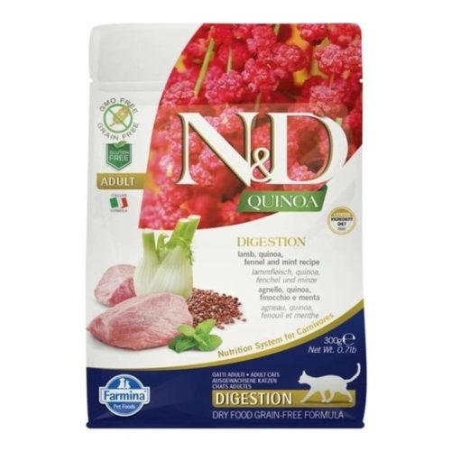 N&D Cat Quinoa Digestion bárány 300g