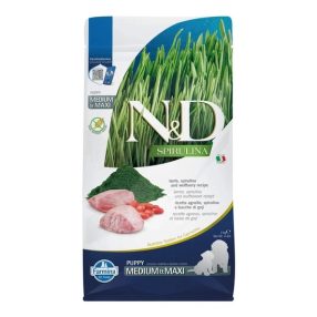 N&D Spirulina Dog bárány puppy medium/maxi 2kg