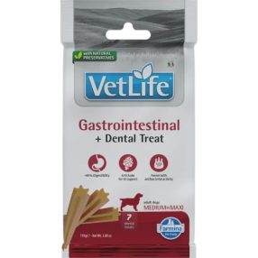   Vet Life Natural Diet Dog Jutalomfalat Gastrointestinal Med&max 100g