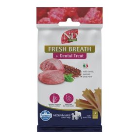   N&D Quinoa Dog Jutalomfalat Fresh breath Adult Med&Max friss lehelet 100g