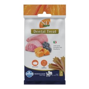   N&D Pumpkin Dog Jutalomfalat Lamb&blueberry Adult Med&Max 100g