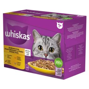 Whiskas alutasak Multipack szárnyas aszpikban 12x85g