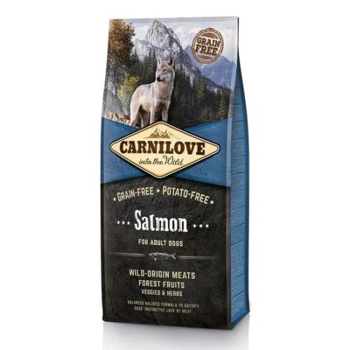 Carnilove Adult Salmon- Lazac Hússal 12kg