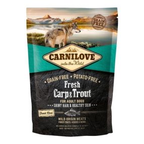   Carnilove Fresh Adult Dog Carp & Trout Hair & Healthy Skin- Ponty & Pisztráng Hússal 1,5kg