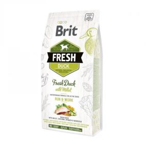   Brit Fresh Duck with Millet Active Run & Work kutyatáp 2,5 kg