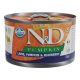 N&D Pumpkin Dog konzerv bárány & áfonya sütőtökkel adult mini 140g