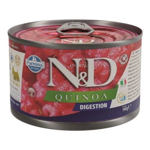 N&D Quinoa Dog konzerv Digestion adult mini 140g
