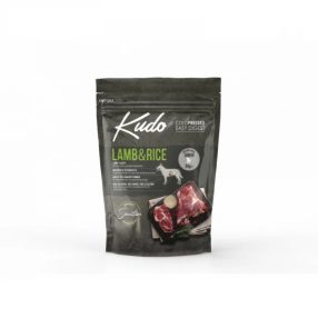   Kudo Low Grain Junior Lamb/Rice Medium/Maxi száraz kutyatáp bárány, rizs 3kg