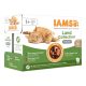Iams Cat Delights alutasak Land in gravy Multipack, többféle íz, ízletes szószban 12x85g