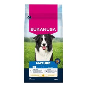 Eukanuba Mature & Senior Medium kutyatáp 15kg