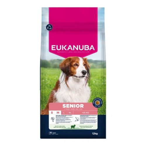 Eukanuba Senior Small & Medium Lamb & Rice kutyatáp 12kg