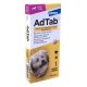 AdTab 112 mg rágótabletta kutyák részére (> 2,5–5,5 kg) 