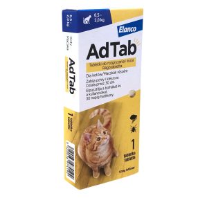   AdTab 12 mg rágótabletta macskák részére (0,5–2 kg) 1db