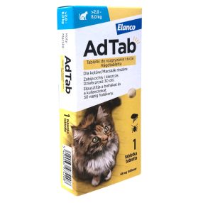 AdTab 48 mg rágótabletta macskák részére (2–8 kg) 1db