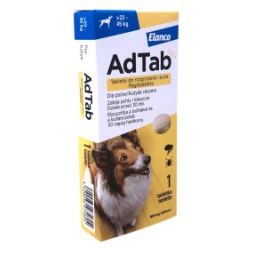   AdTab 900 mg rágótabletta kutyák részére (> 22–45 kg) 