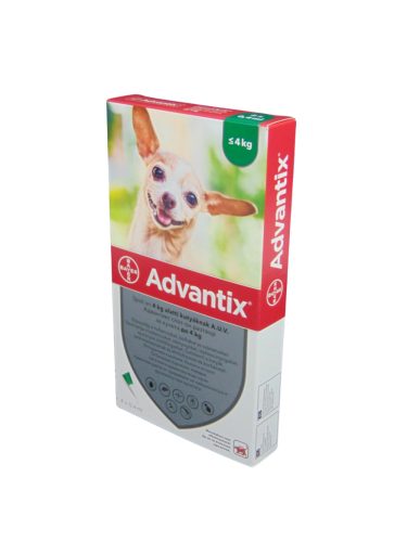 	 Advantix Spot-On 4kg alatti kutya számára 0,4ml 1 pipetta