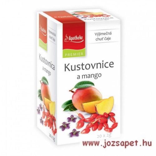 Apotheke  Goji Bogyó Mangóval Tea, 20 filter, Premier Selection