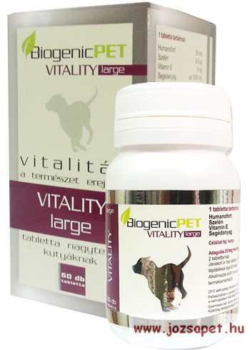 BiogenicPet Vitality Dog Large 60db