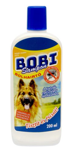 Bobi bolhaírtó kutyasampon 200ml