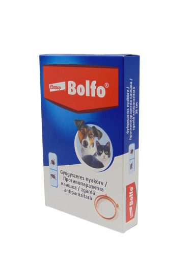Bolfo bolha, kullancs elleni nyakörv 38cm macskáknak, kistestű kutyáknak