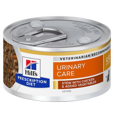 HILL’S PRESCRIPTION DIET FELINE C/D  macskakonzerv STEW 82 gr