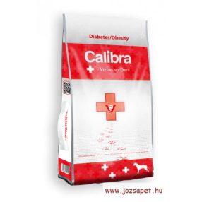 CALIBRA VET Diabetes / Obesity - diétás kutyatáp 12kg