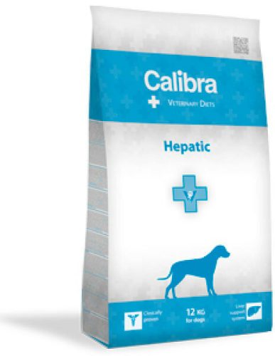CALIBRA VET Hepatic - diétás kutyatáp, gyógytáp 12kg