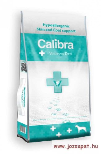 CALIBRA VET Hypoallergenic diétás gyógytáp allergiás kutyának 12kg, sérült