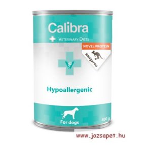   Calibra Vet Dog Hypoallergenic Kangaroo 400 g hipoallergén kutyakonzerv