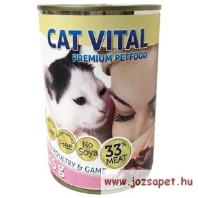 Cat Vital Konzerv Vad-Baromfi 415g