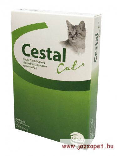 Cestal Cat Rágótabletta 48db féreghajtó macskának