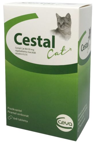 Cestal Cat Rágótabletta 8db féreghajtó macskának