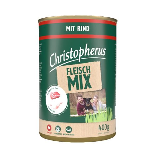 Christopherus Dog konzerv meat mix marha 800g