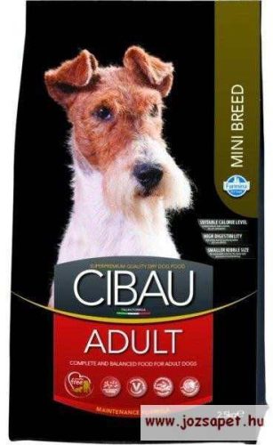 Cibau Adult Mini 2,5 kg kutyatáp kistestű kutyának