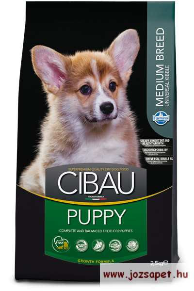 Cibau Puppy Medium 2,5 kg kutyatáp kölyökkutyának