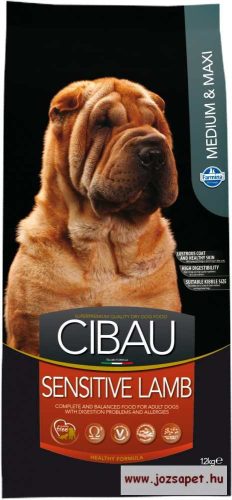 Cibau Sensitive Lamb Medium/Maxi 12+2 kg