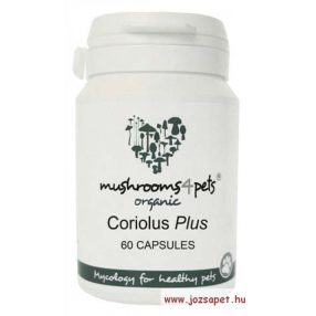 Coriolus Plus 60db Mushrooms4pets