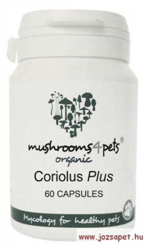 Coriolus Plus 60db Mushrooms4pets